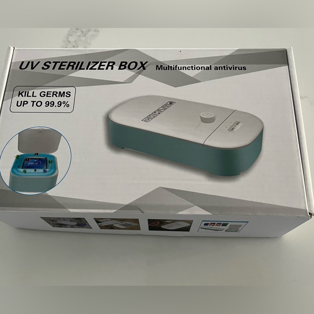 NWT uv sterilization box/Model xd-1. Multi purpose sterilizer - great for phones